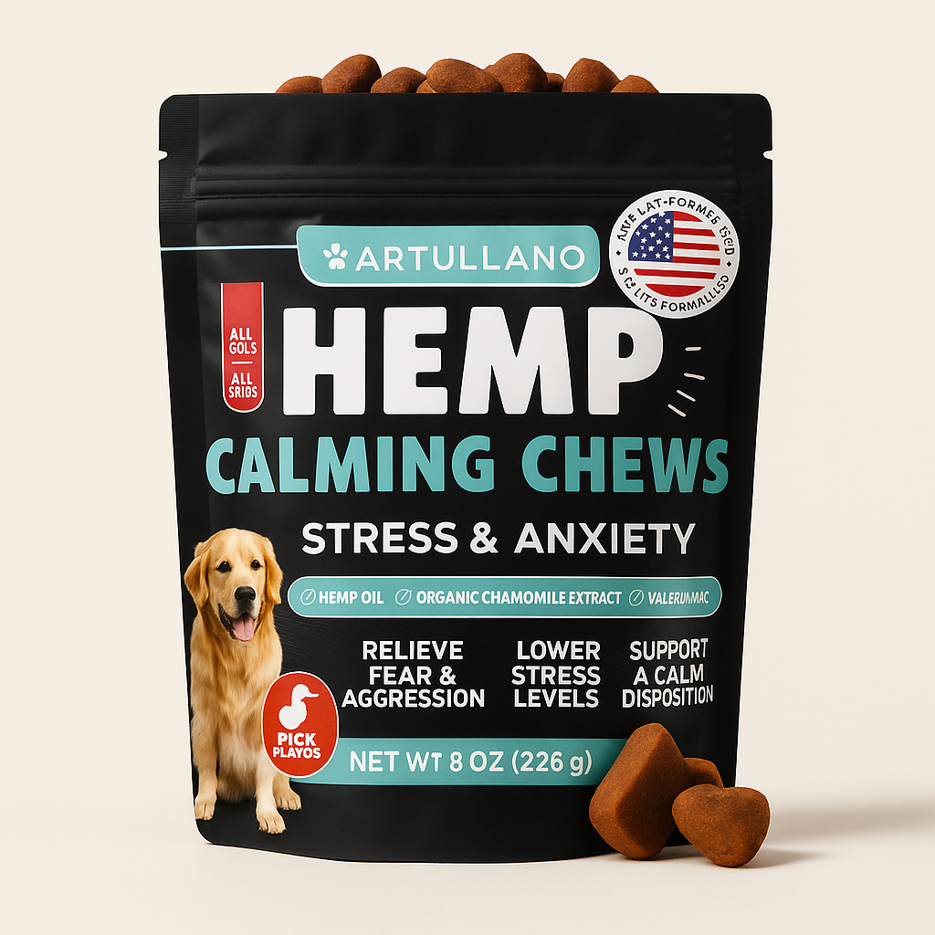 Hemp Calming Chews with Valerian