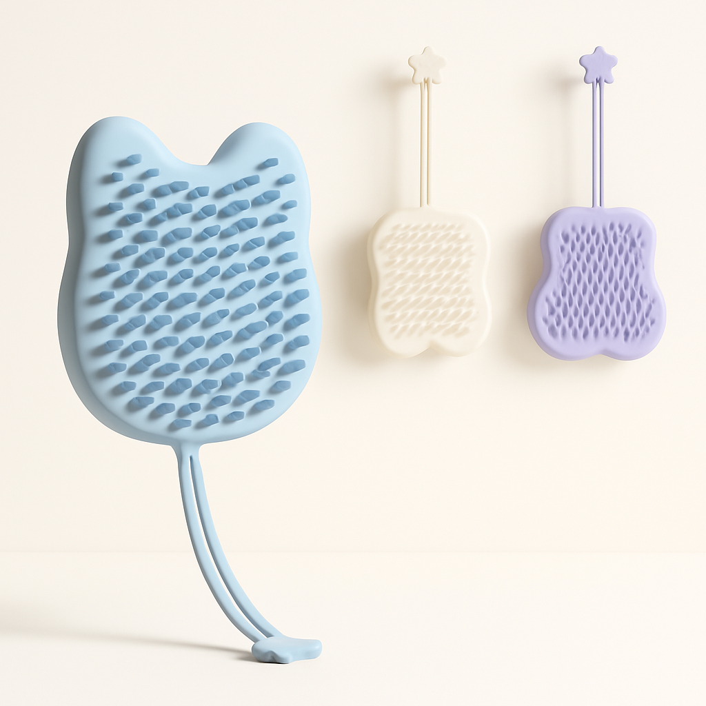 Silicone Bath Massage Gloves