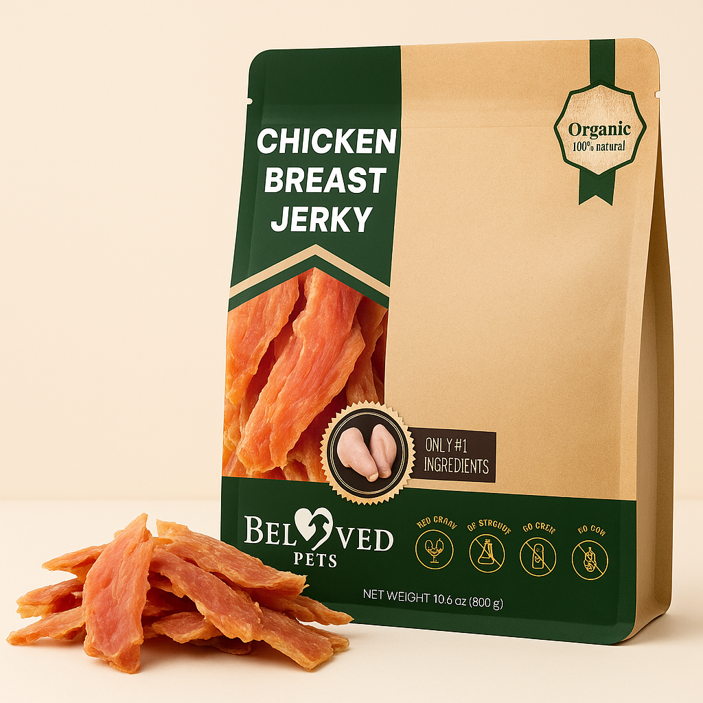 Chicken Jerky Strips (300g)