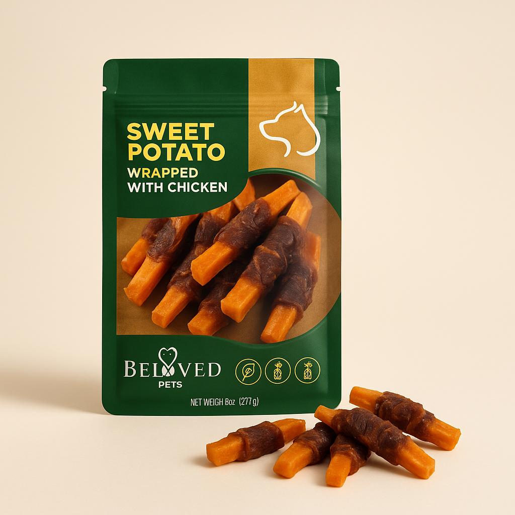 Sweet Potato Chicken Chews