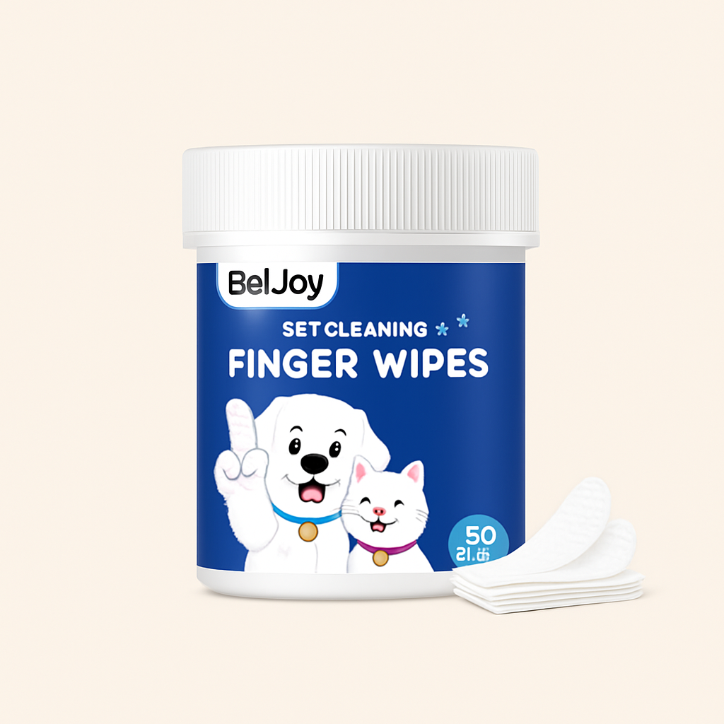 Pet Cleaning Finger Wipes